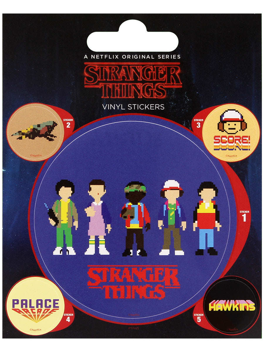 Stranger Things (Arcade) Sticker Set