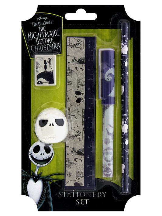 Nightmare Before Christmas Spiral Hill Stationery Set