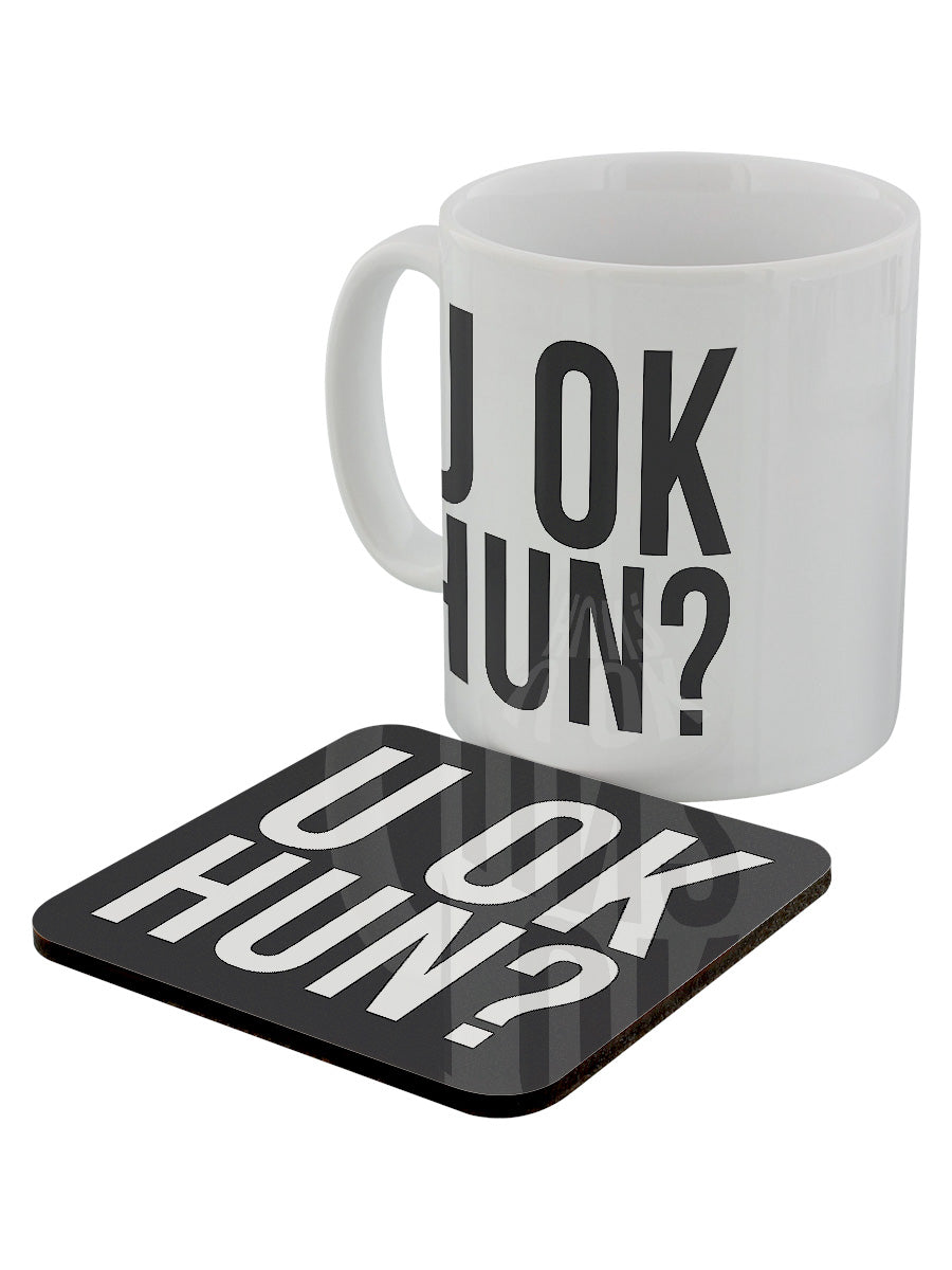 U Ok Hun? Mug & Coaster Set