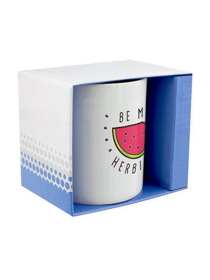 Be More Herbivore Vegan Vegetarian Mug & Coaster Set