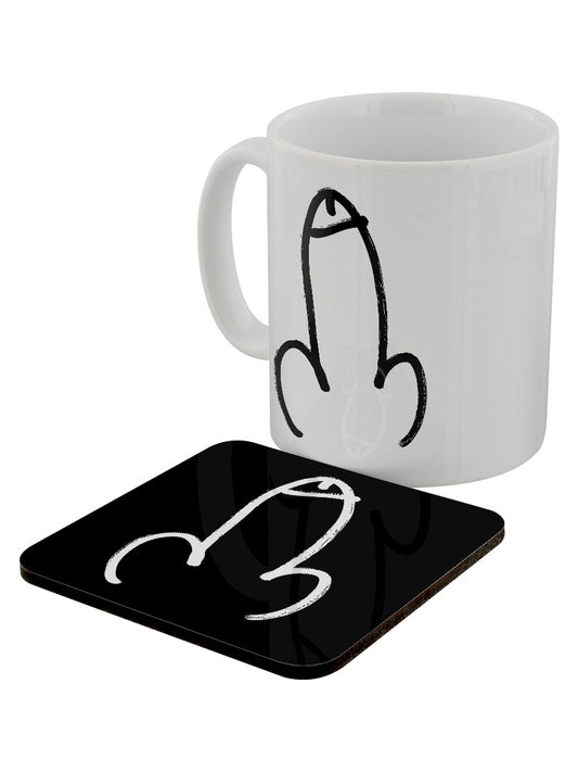 Willy Mug & Coaster Set