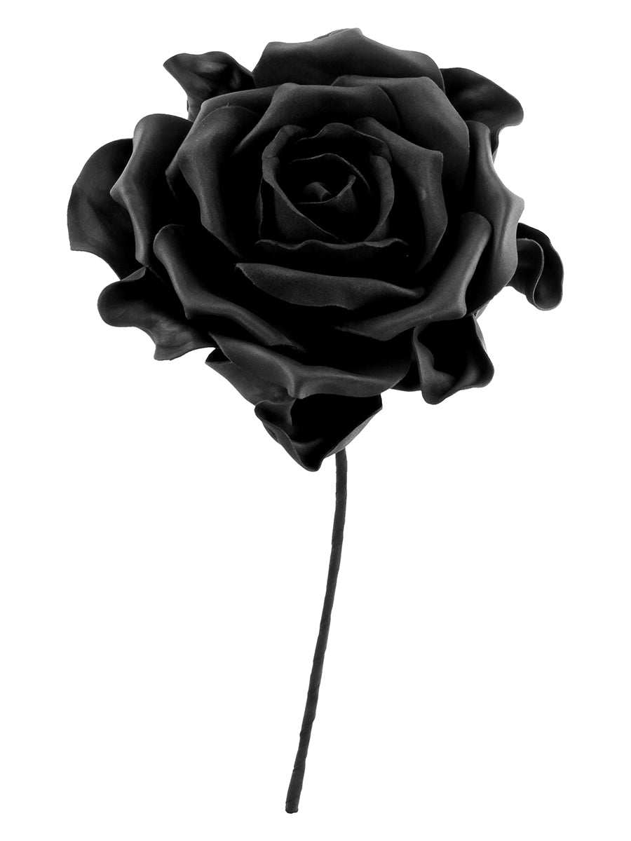 Alchemy Single Black Rose With Stem
