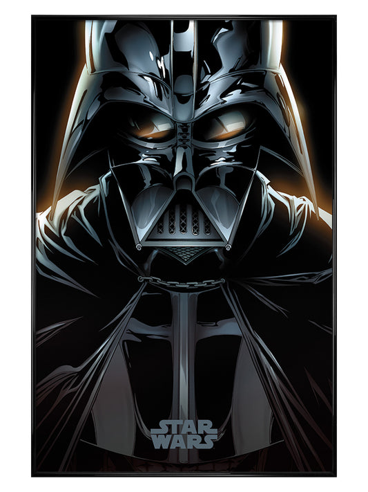 Star Wars Vader Comic Poster