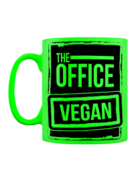 The Office Vegan Green Neon Mug