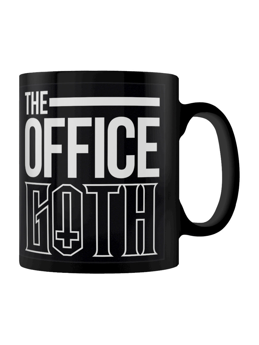 The Office Goth Black Mug