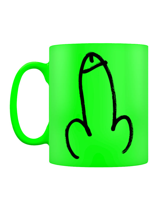 Willy Green Neon Mug