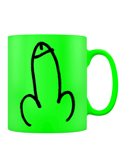 Willy Green Neon Mug