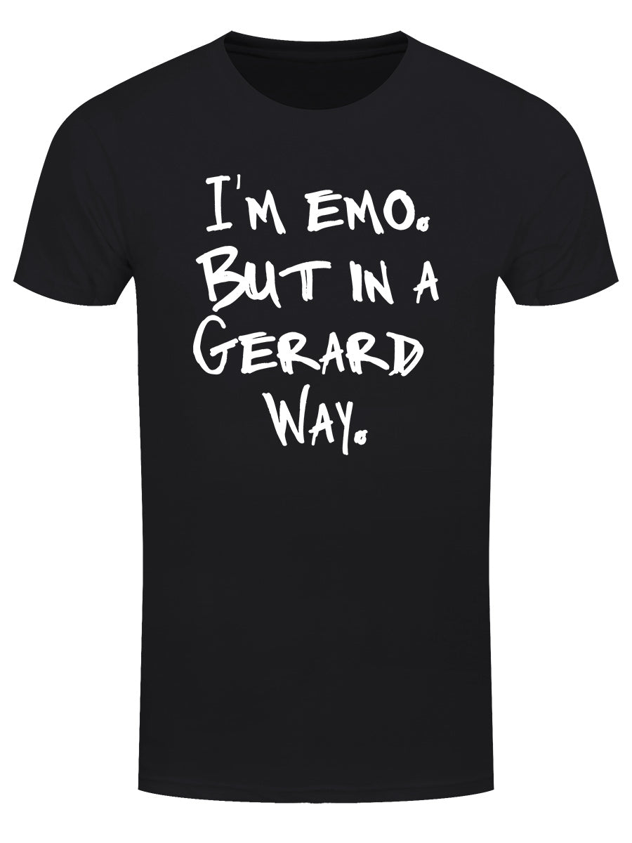 I'm Emo But In A Gerard Way Men's Black T-Shirt