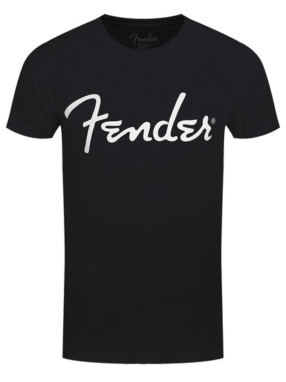 Fender Classic Logo Men's Black T-Shirt