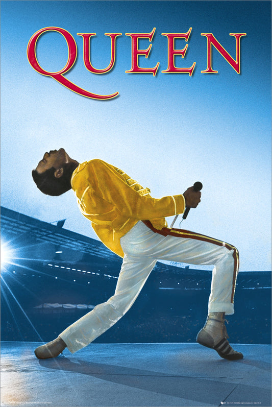 Queen Wembley Poster