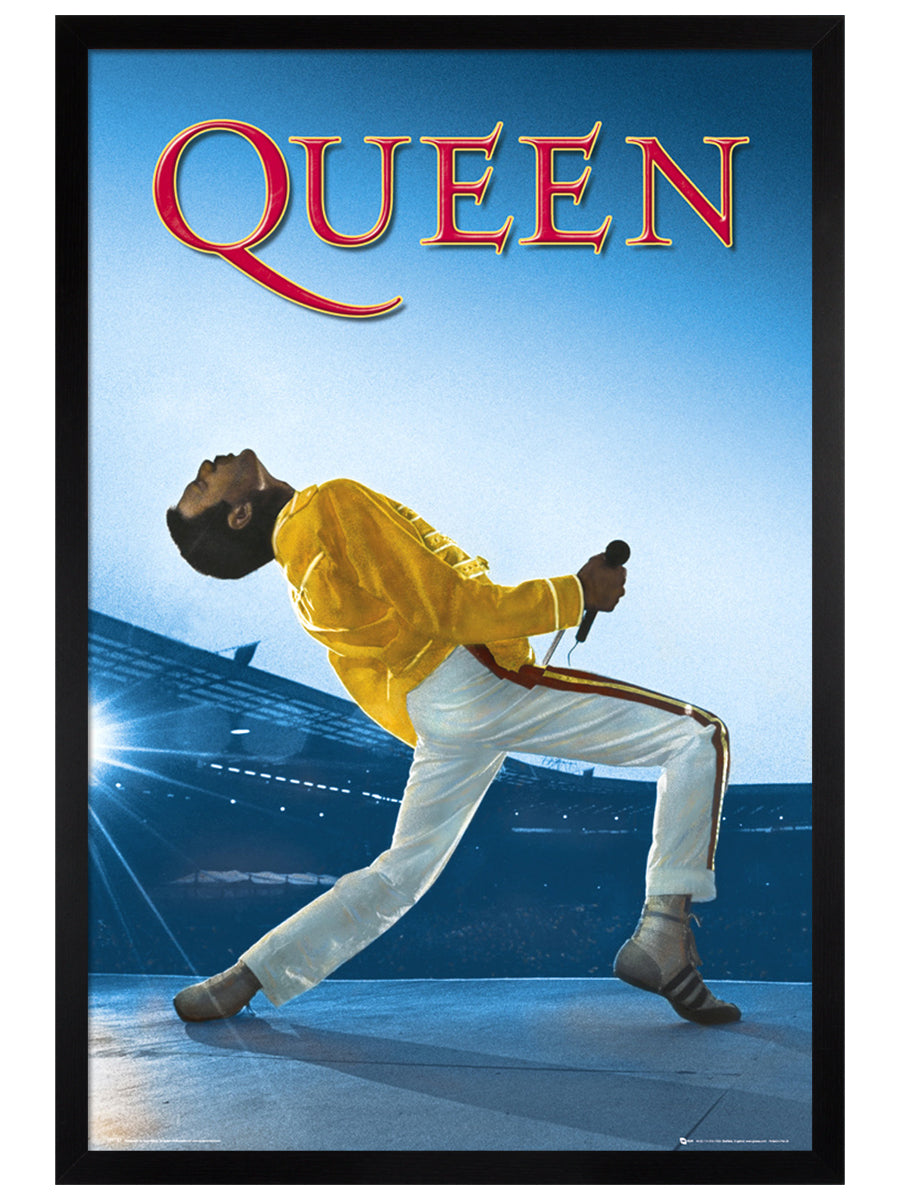 Queen Wembley Poster