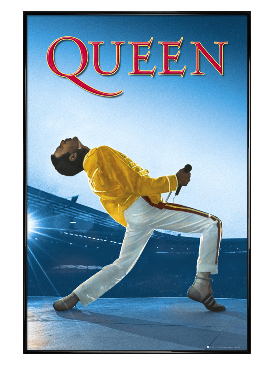 Queen Wembley Poster