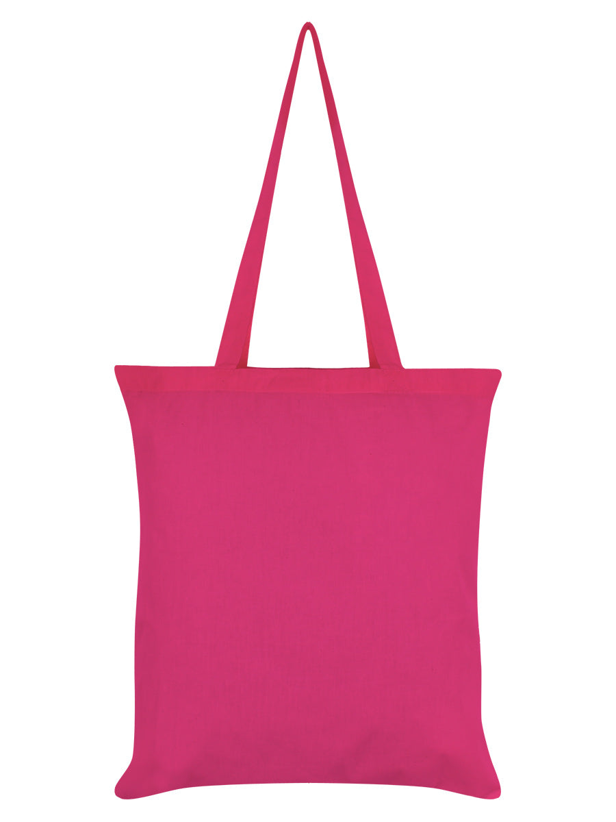 Psycho Penguin Cute Cuddly Psychotic Pink Tote Bag