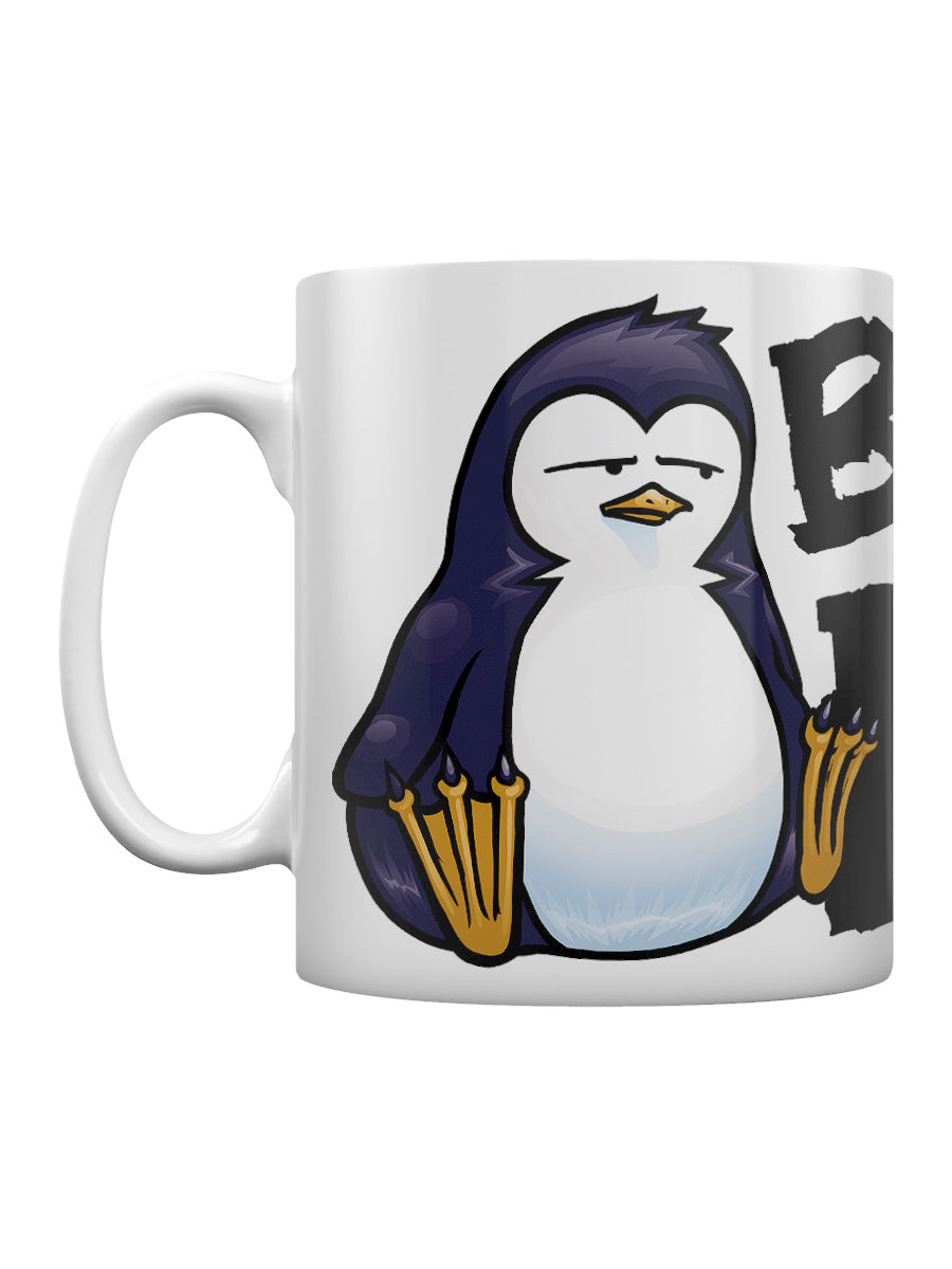Psycho Penguin Blah Blah Blah Mug