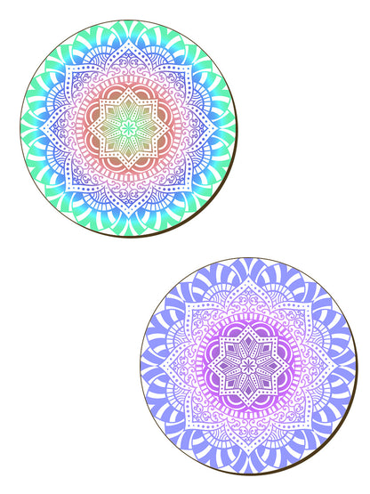 Spiritual Mandalas 4 Piece Coaster Set