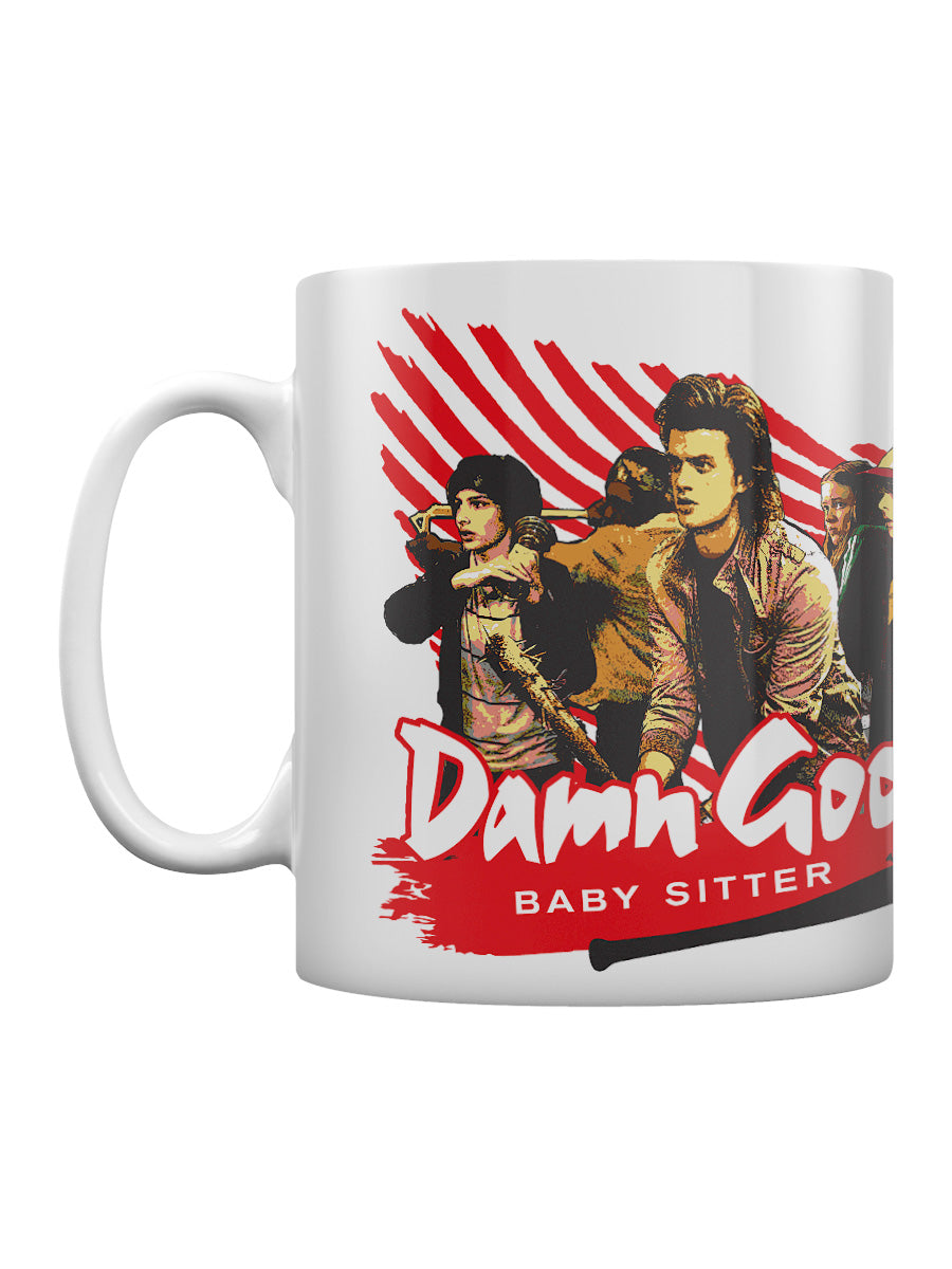 Stranger Things Damn Good Babysitter Mug