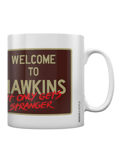 Stranger Things Welcome To Hawkins Mug