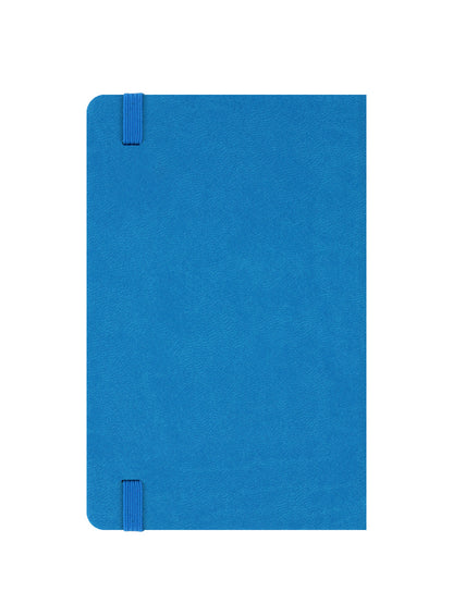 Handa Panda Positive Thoughts Blue A6 Hard Cover Notebook