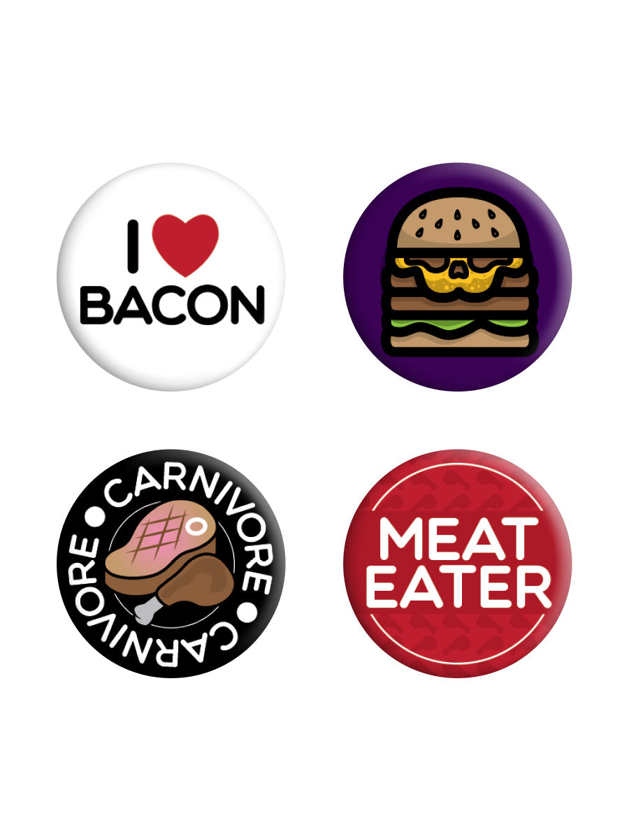 Carnivore Meat Eater Badge Pack
