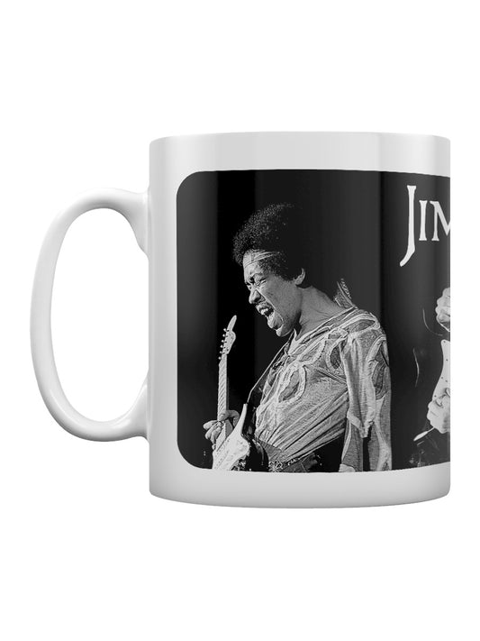 Jimi Hendrix Triptych Mug