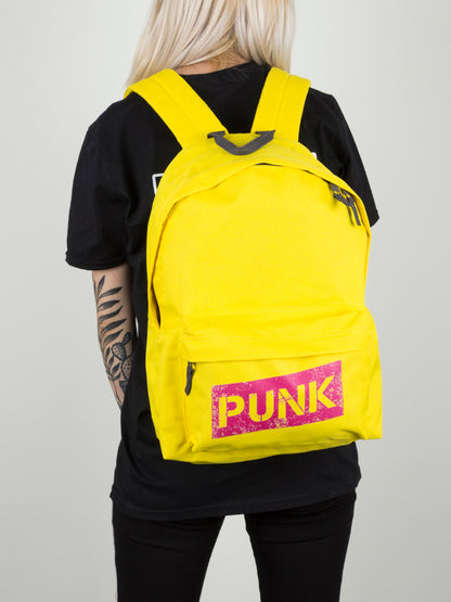 Punk Yellow Backpack