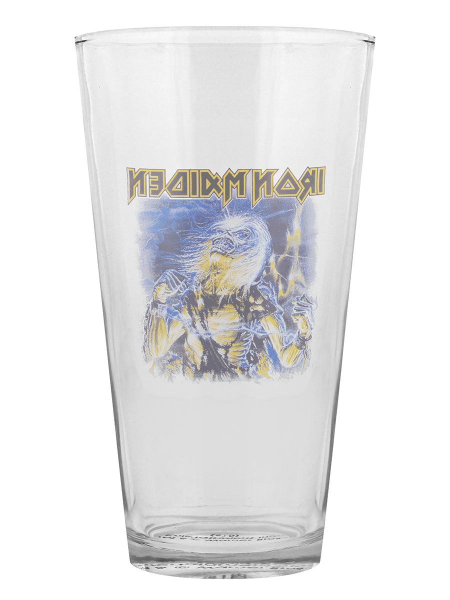 Iron Maiden Live After Death Glass