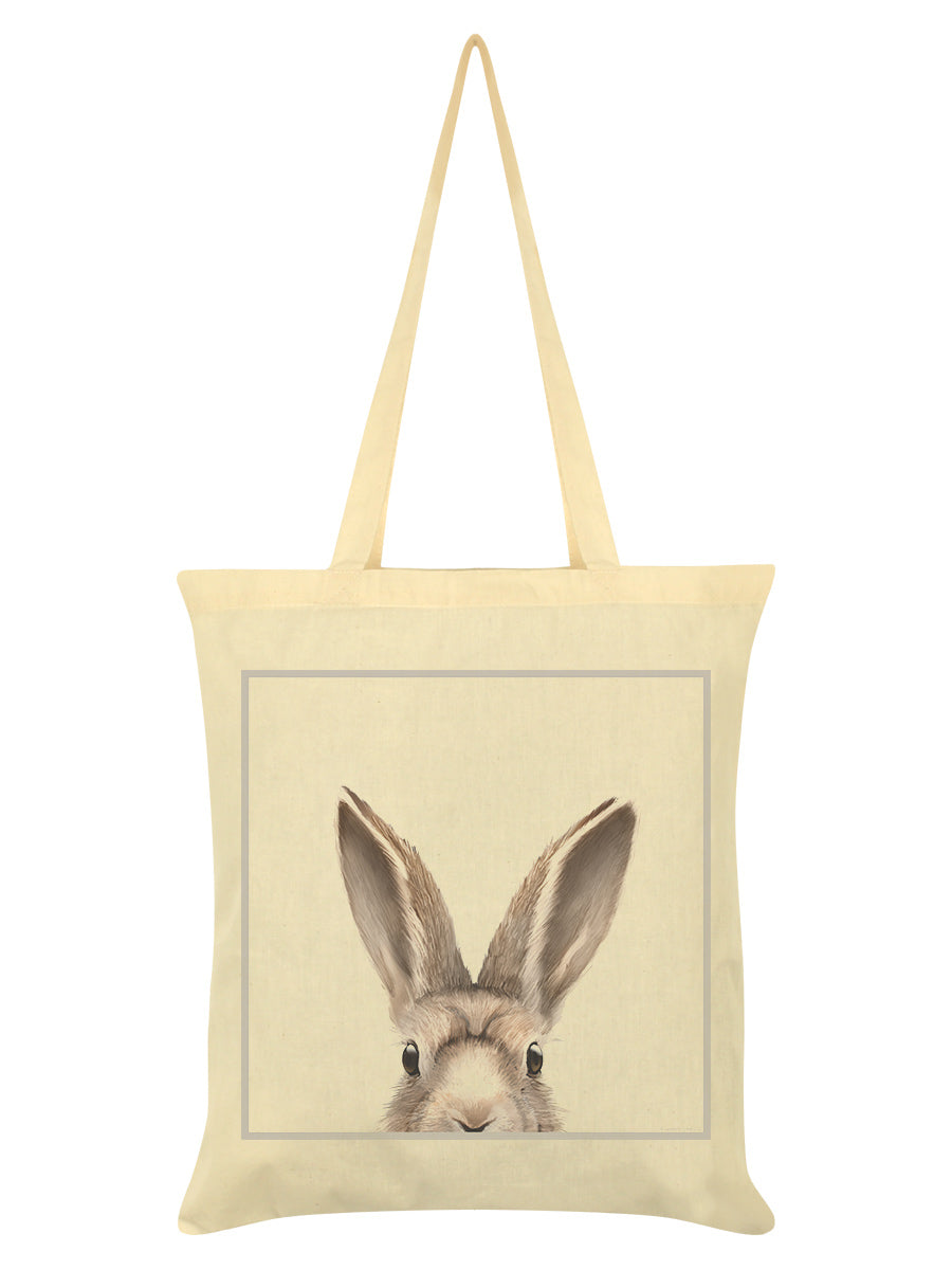 Inquisitive Creatures Hare Cream Tote Bag