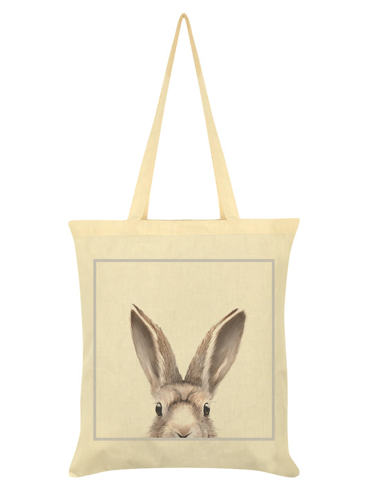 Inquisitive Creatures Hare Cream Tote Bag