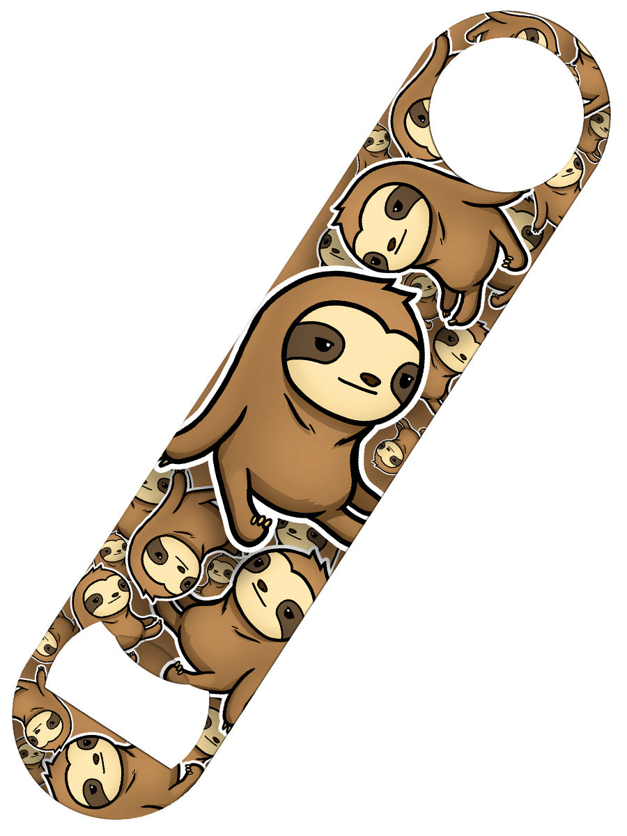 Cute Sloth Jumble Bar Blade Bottle Opener