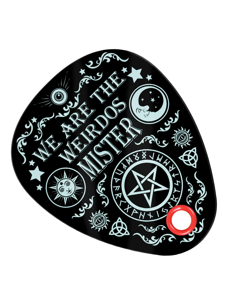 We Are The Weirdos Mister Ouija Glass Chopping Board