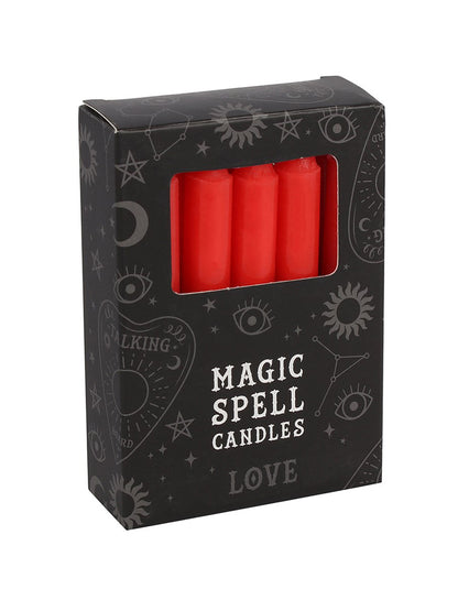 12 Magic Spell Candles - Love