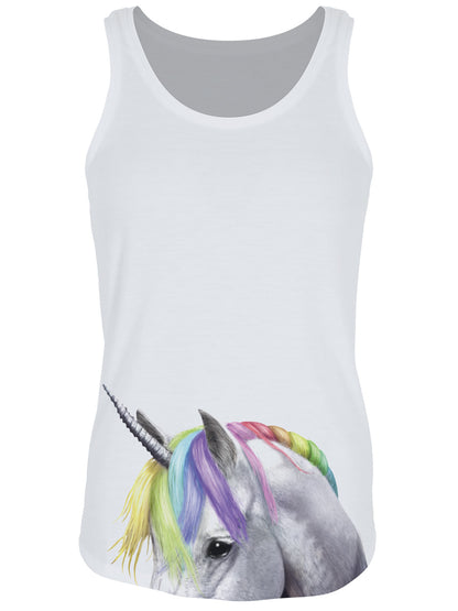 Inquisitive Creatures Rainbow Unicorn Ladies Sub Vest