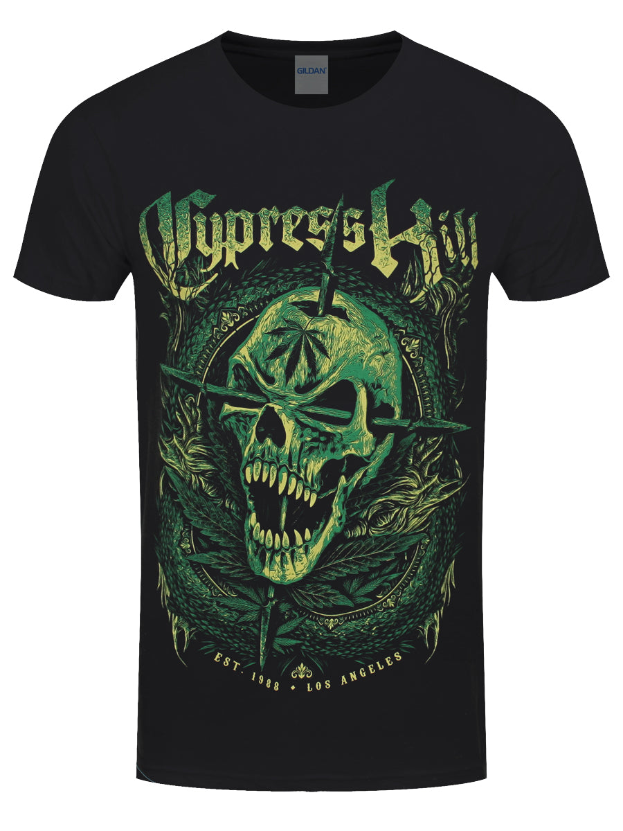 Cypress Hill Fangs Skull Men's Black T-Shirt – Grindstore