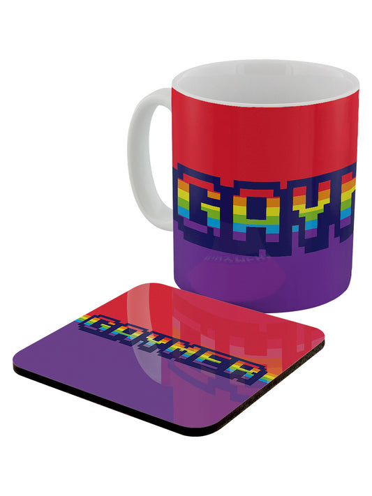 Gaymer Mug & Coaster Set