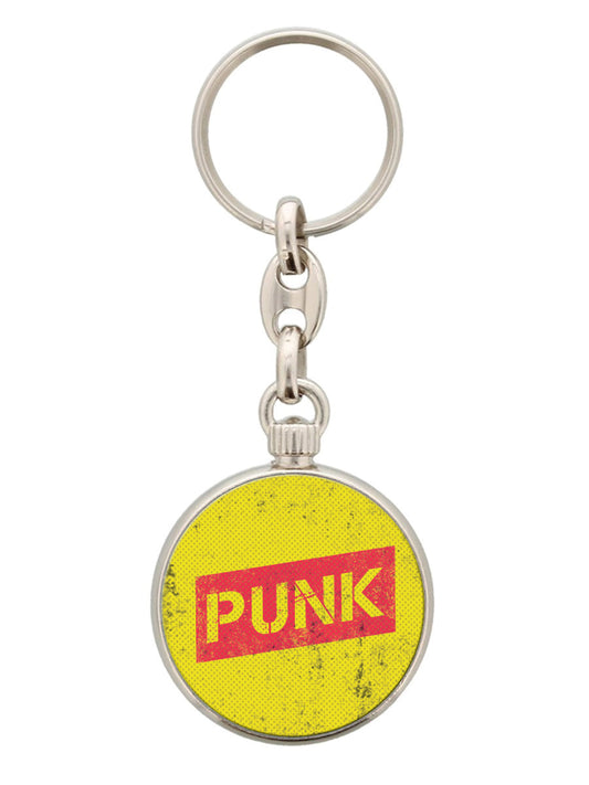 Punk Circular Keyring