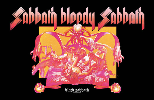 Black Sabbath Sabbath Bloody Sabbath Textile Flag