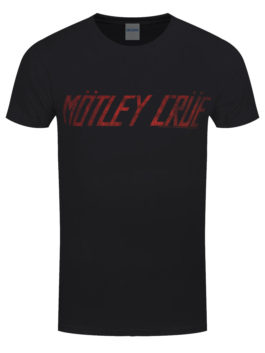 Mötley Crüe – Distressed Logo White T-Shirt Mötley Crüe – Distressed Logo White T-Shirt