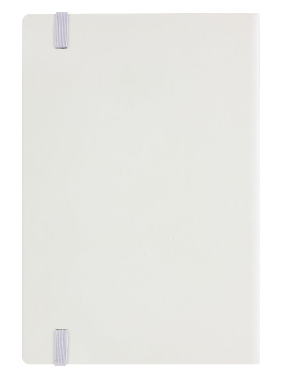 Cryptic Butterfly Cream A5 Hard Cover Notebook