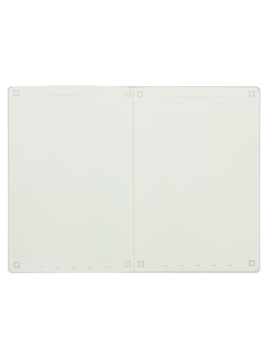 Cryptic Butterfly Cream A5 Hard Cover Notebook