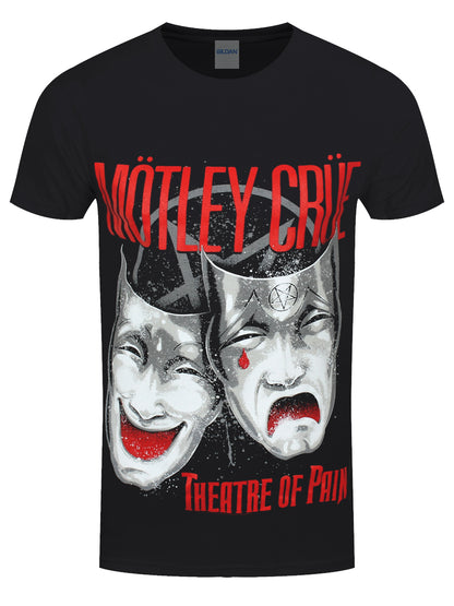 Motley Crue Theatre Of Pain Cry Men's Black T-Shirt