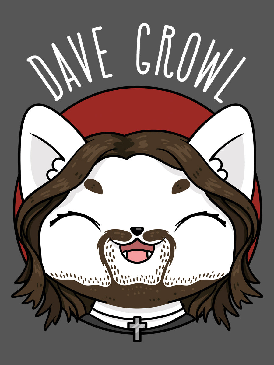 V. I. Pets Dave Growl Graphite Grey Tote Bag
