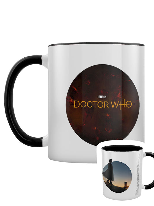 Doctor Who New Dawn Black Coloured Inner Mug