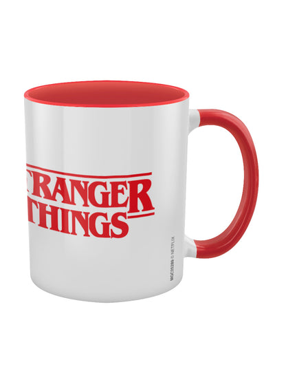 Stranger Things Logo Red Coloured Inner Mug