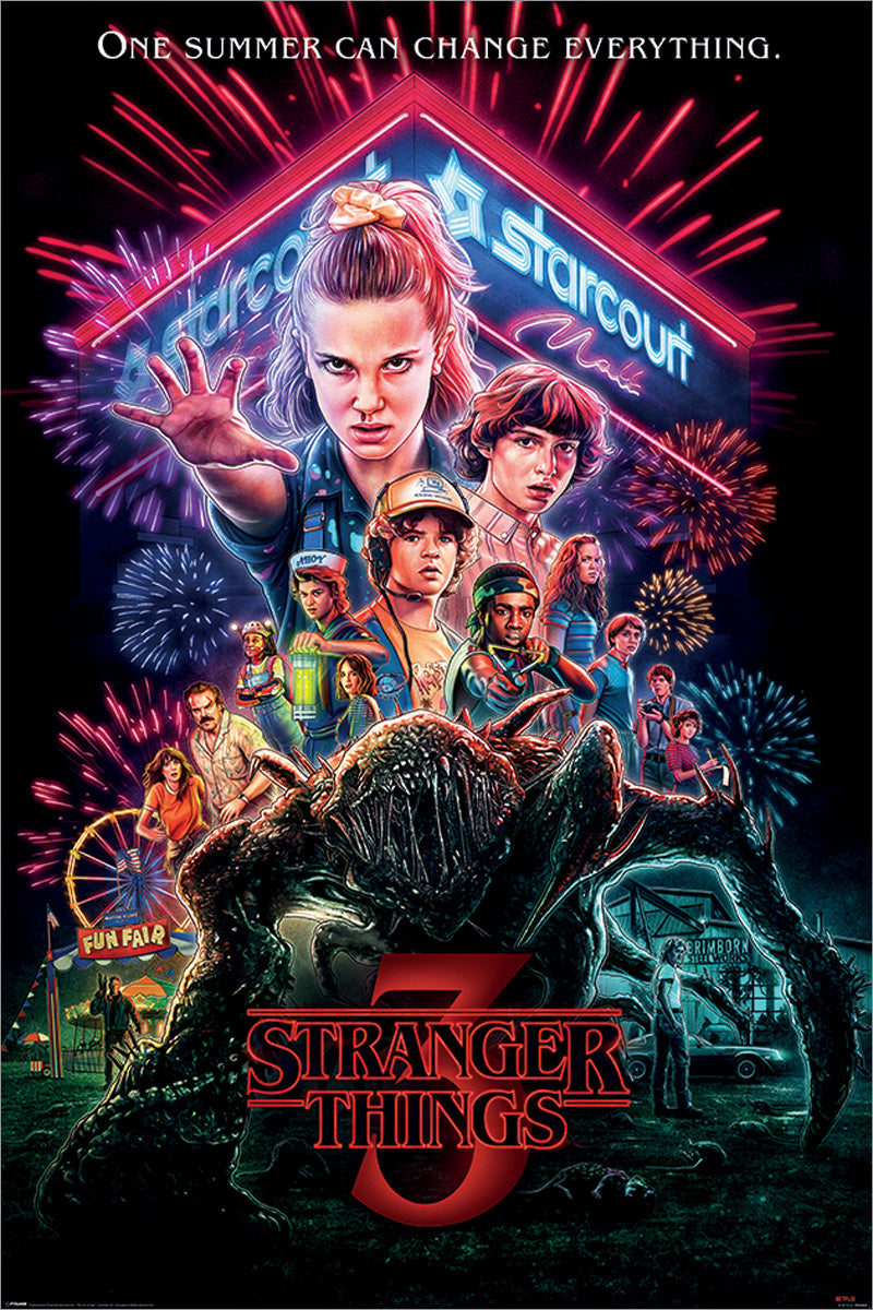 Stranger Things Summer of 85 Maxi Poster
