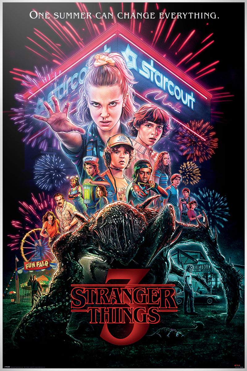 Stranger Things Summer of 85 Maxi Poster