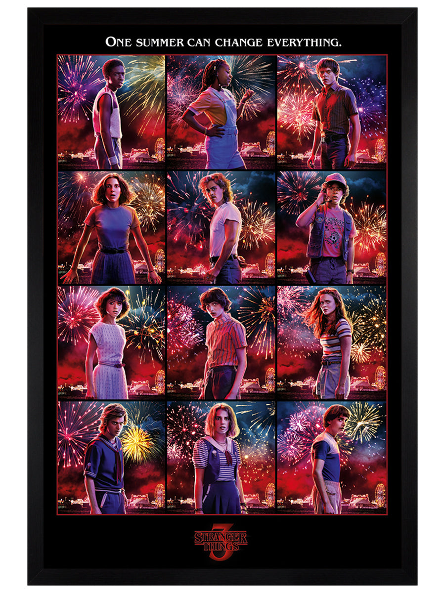 Stranger Things Character Montage Maxi Poster