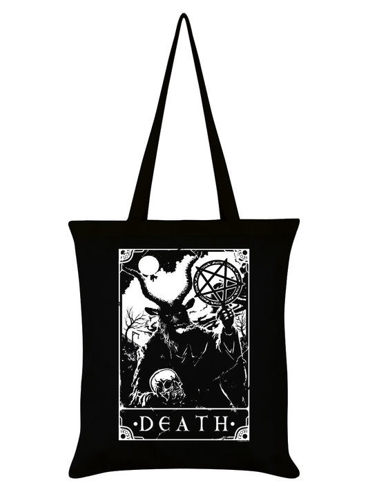 Deadly Tarot - Death Black Tote Bag