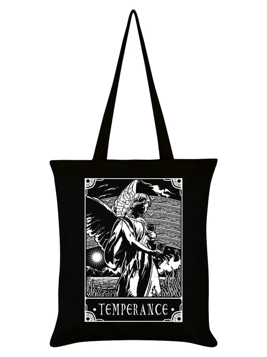 Deadly Tarot - Temperance Black Tote Bag