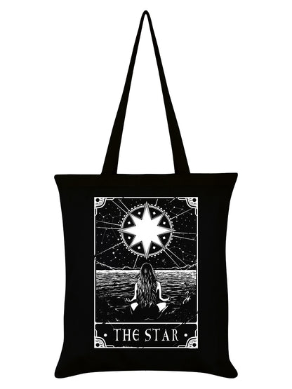 Deadly Tarot - The Star Black Tote Bag