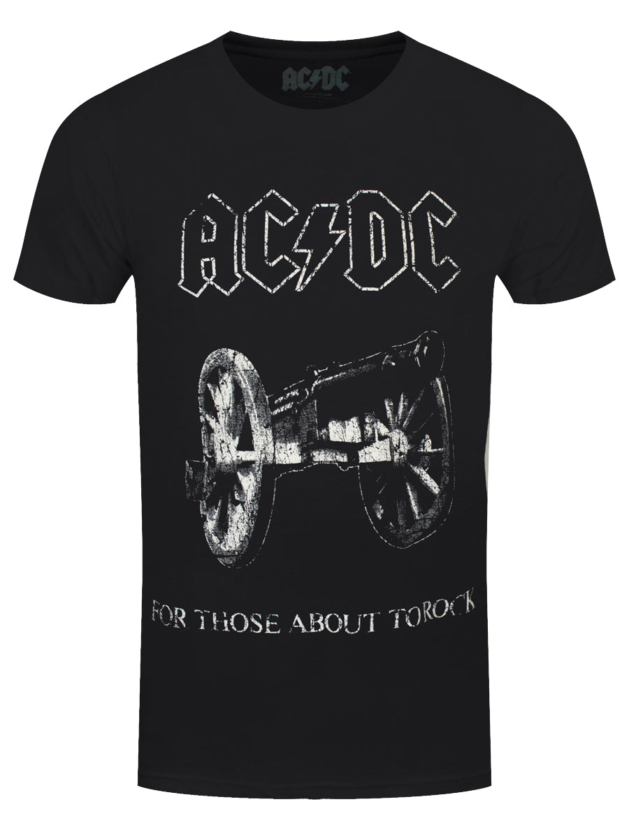 AC/DC About To Rock Men's Black T-Shirt